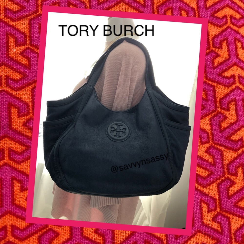 ❗️SOLD❗️TORY BURCH Hannah Pocket Hobo Bag - Picture 1 of 8